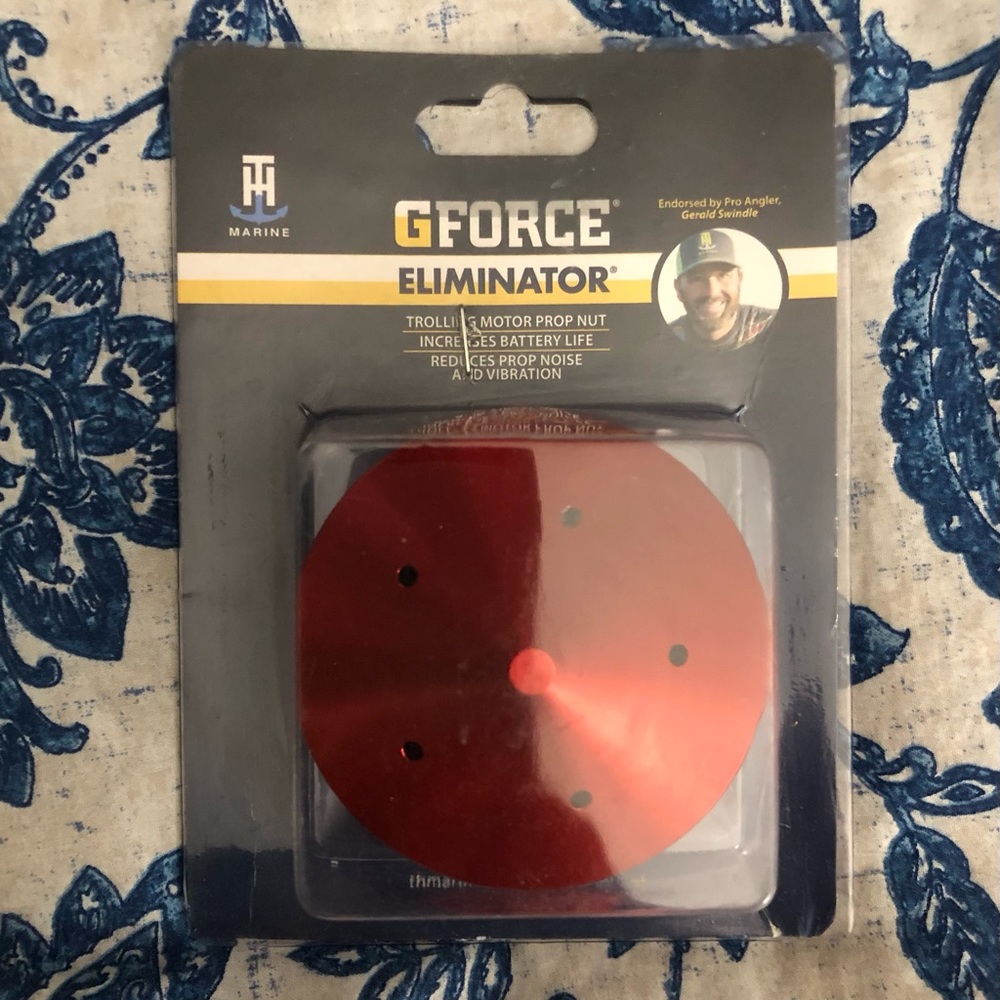 New G-Force Eliminator Trolling Motor Prop Nut